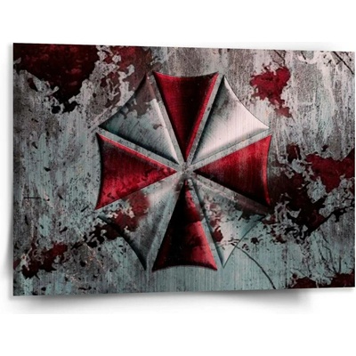 Sablio Obraz Resident Evil Umbrella Corporation Steel - 150x110 cm