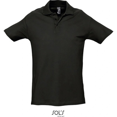 Sol´s Collection Polokošile Spring II krátký rukáv COT-25136200201 černé