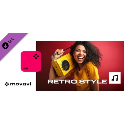 Movavi Игра Movavi Video Editor 2024 - Retro Style Music Pack за PC Steam, Електронна доставка
