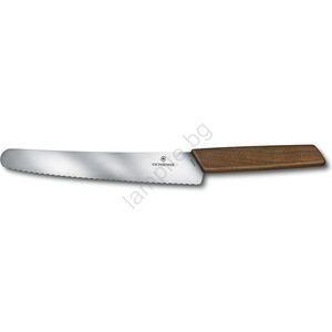 Victorinox - Кухненски нож за хляб SWISS MODERN 22 см орех (GG952)