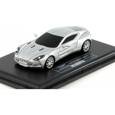 WhiteBox Aston Martin One77 2010 časopis s modelem 1:43