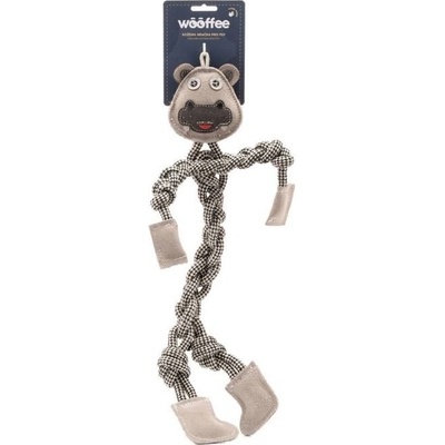 Wooffee pravá kůže provazový dlouhán hroch 44 cm