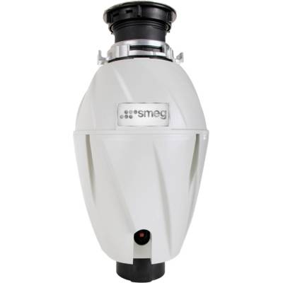 Smeg Мелница за хранителни отпадъци/Прасе Smeg KITFD075, 375 W, 0.75 HP, За мивки със сифон 9 см, Антикорозионна защита, Черен/Инокс (KITFD075)