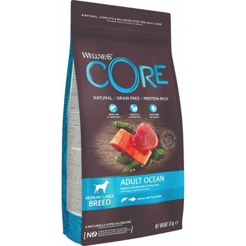 Wellness Dog Ocean losos a tuniak 1,8 kg