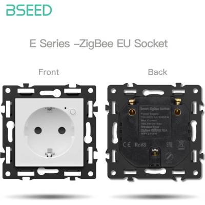 BSEED Zigbee inteligentná zásuvka - Echo Click Biela F Nie