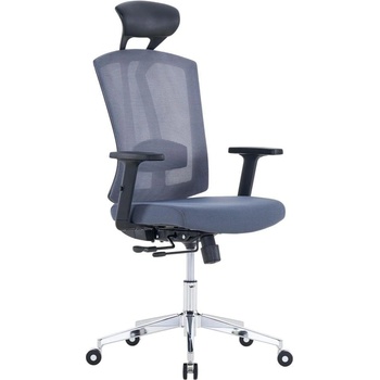 RFG Ергономичен офис стол RFG Primo Lux Chrome HB, дамаска и меш (4010200460)