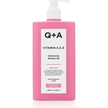 Q+A Sprchový olej s vitamínom A C a E 250 ml