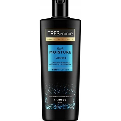 Henkel TRESemmé Rich Moisture hydratační šampon na vlasy s vitaminem E 400 ml