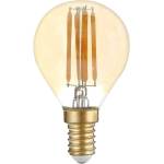 OPTONICA Led КЕНДЪЛ g45 e14 4w 400lm 2500k ac220-240v ЗЛАТИСТ ЕФЕКТ (1492)