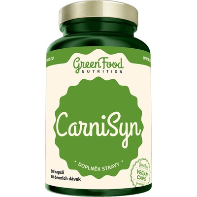 GreenFood Nutrition CarniSyn 60 kapslí