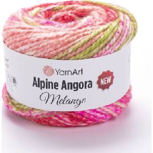 YARNART Alpine Angora Melange "New 6417 Плетива прежда (Alpine Angora Melange New 6417)