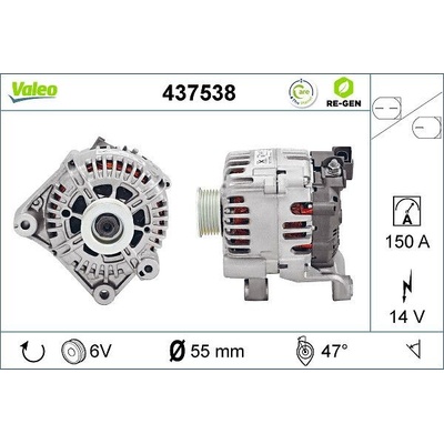 VALEO 437538 generátor (437538)