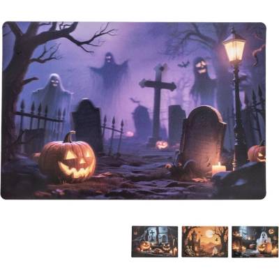 Orion Halloweenové prestieranie z polypropylénu 42x28 cm mix dekorov