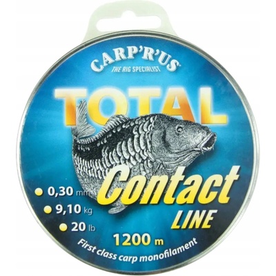 Carp ´R´ Us Total Contact Line Yellow 1200m 0,35mm 11,4kg – Hledejceny.cz