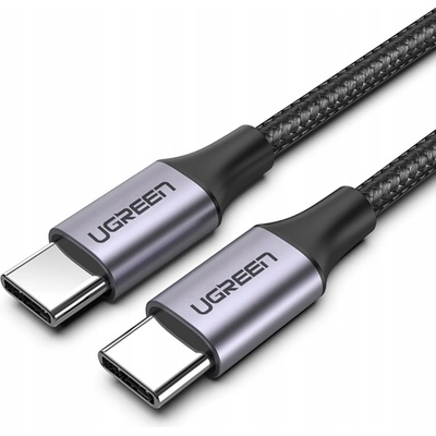 Ugreen US161 Nabíjecí USB-C (M) - USB-C (M), 1,5m, černý