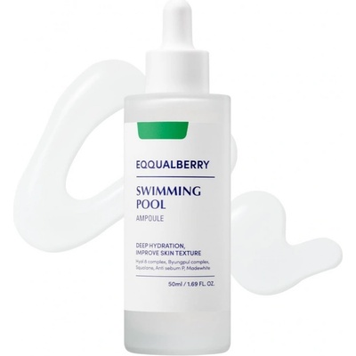 EQQUALBERRY Swimming Pool Ampoule Серуми за лице, емулсии, флуиди 50ml
