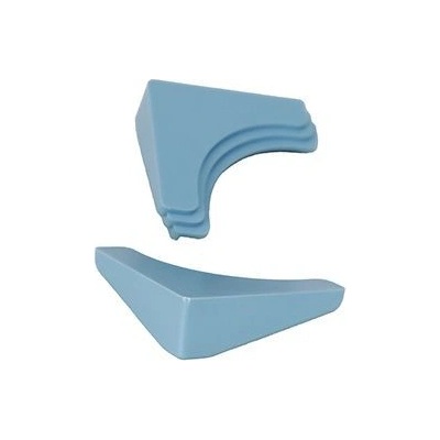 Zolux Komponenty PANAS COLOUR plast.rohy ke dnu modrá 4 ks