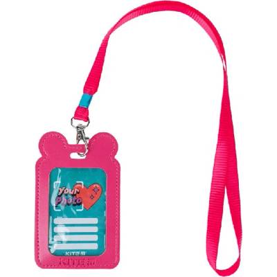 Вертикален бадж Kite детски с лента Розов (1912026-05-K24-296-4)