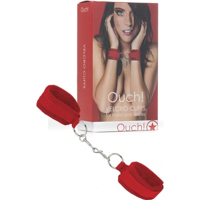 Velcro Cuffs Red
