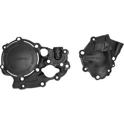 ACERBIS kryty motoru (kryt víka/ krytu spojky i alternátoru) X-POWER HONDA CRF 250 R / RX 22-26, CRF 300 RX 22-26 barva černá