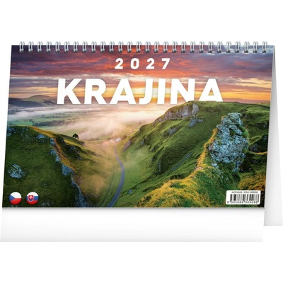 NOTIQUE Stolní Krajina CZ/SK 23,1 x 14,5 cm 2027