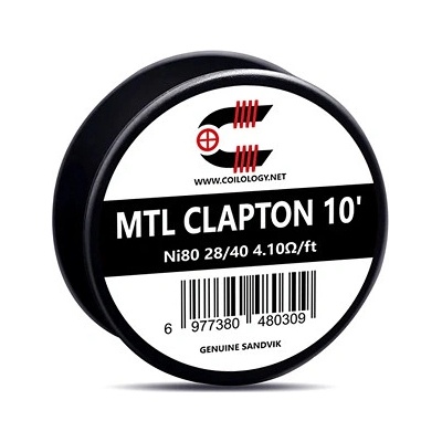 Coilology Sandvik Odporový drát MTL Clapton Ni80 3m 28/40 – Zbozi.Blesk.cz