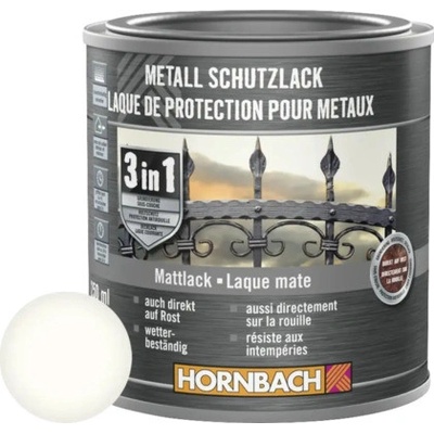 Hornbach na kov 3v1 biela, matná 250ml