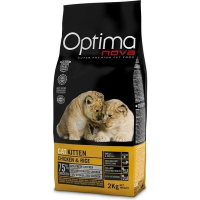 OPTIMANOVA Kitten Mono Kuře a Rýže 2 kg
