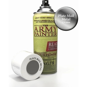 Army Painter Colour Primer Plate Mail Metal Spray 400ml