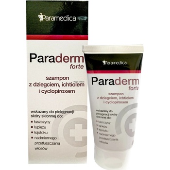 Paraderm forte Šampon s dehtem ichtyolem a cyklopiroxem 150 g
