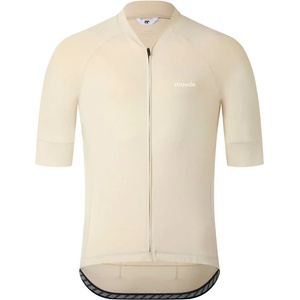 straede Мъжка фланелка с къс ръкав за колоездене straede Kaern Jersey Cycling jersey - Sand - размер XXL (056-4258-0616)