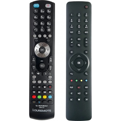 Diaľkový ovládač General Motorola VIP1113M, ARRIS IR, REX RX