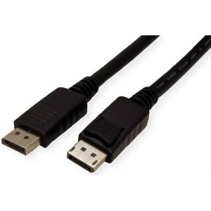 Roline Кабел Roline 11.99. 5629, DisplayPort(м) към DisplayPort(м), 1.5m, черен, 4K@60Hz (11.99.5629)
