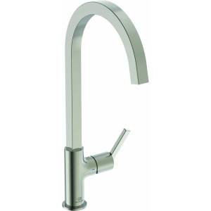 Ideal Standard Кухненски смесител Ideal Standard Gusto Square 306 сребрист Silver Storm (BD411GN)