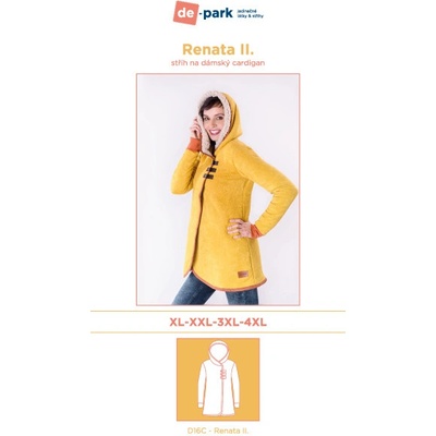 de-park Papírový střih - Renata II. vel.XL-4XL – Zboží Mobilmania