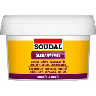 Soudal Šlehaný tmel 400 g bílá