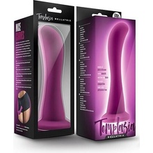 Blush Temptasia Bellatrix Dildo Plum, silikonové dildo s přísavkou 16,5 x 2,9–4,1 cm