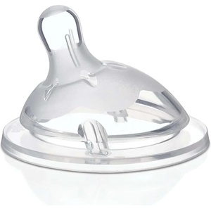 Chicco Биберон Chicco - Natural Feeling, силиконов, 1 капка, 0 m+ (N0204)