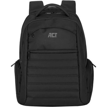 Ewent Раница за лаптоп Ewent ACT AC8535, до 17.3" (43.94cm), отделение за смартфон, водоустойчива материя, черна (ACT AC8535)