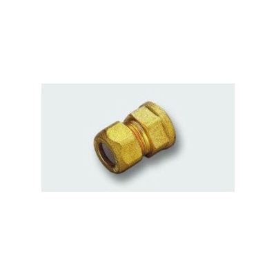 TIEMME 15 x 1/2" F svěrná spojka přímá, o-kroužek PTFE
