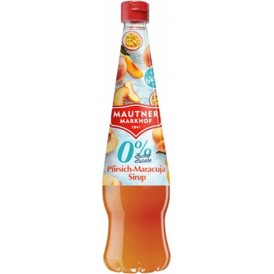 Mautner Markhof Sirup 0% cukr Broskev Maracuja 0,7 l