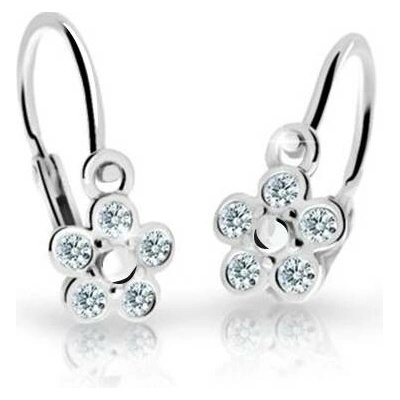 Cutie Kids Jewellery Gold Zlaté náušničky kytička C2744