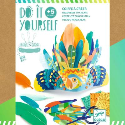 Djeco DIY Čelenka Rio
