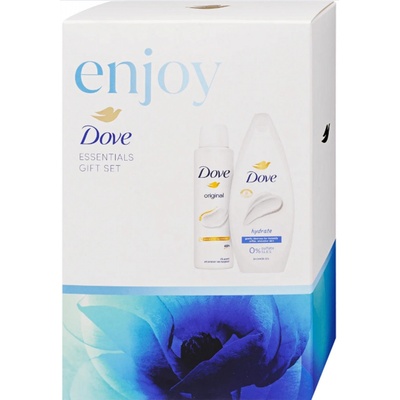 Dove Enjoy sprchový gél 250 ml + deodorant sprej 150 ml