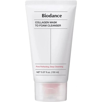 Biodance Collagen Mask to Foam Cleanser - Колагенова маска за лице с превръщане в пяна за дълбочистене 150мл