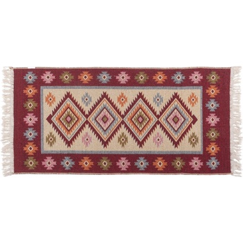 Multidecor Двулицев ориенталски килим KILIM 80x150 см червен/бежов (MU0018)