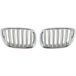Carmart Решетки за bmw x5 e53 (2004-2007) - силвър