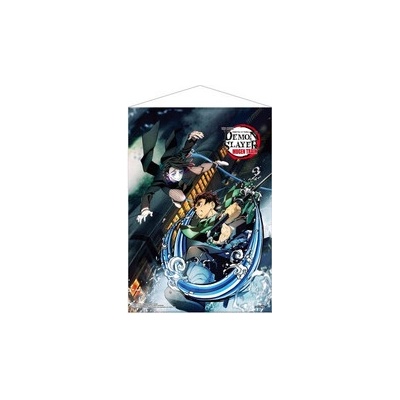 WallScroll - Demon Slayer: Kimetsu no Yaiba Mugen Train Tanjiro Vs Enmu 50 x 70, POPB-PBWS39