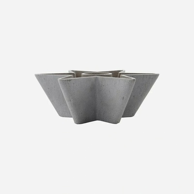 Vianočný svietnik výška 10,5 cm MOLD STAR House Doctor - sivý