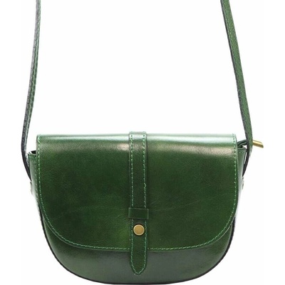 Gregorio dámska kabelka 119 of Natural Leather Crossbody Dark Green